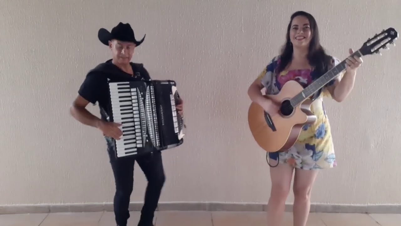 🪗Animando o Baile (solo de sanfona)-Ensaio em Casa com Flavinha Davi e Rio Preto (Autor: Rio Preto)