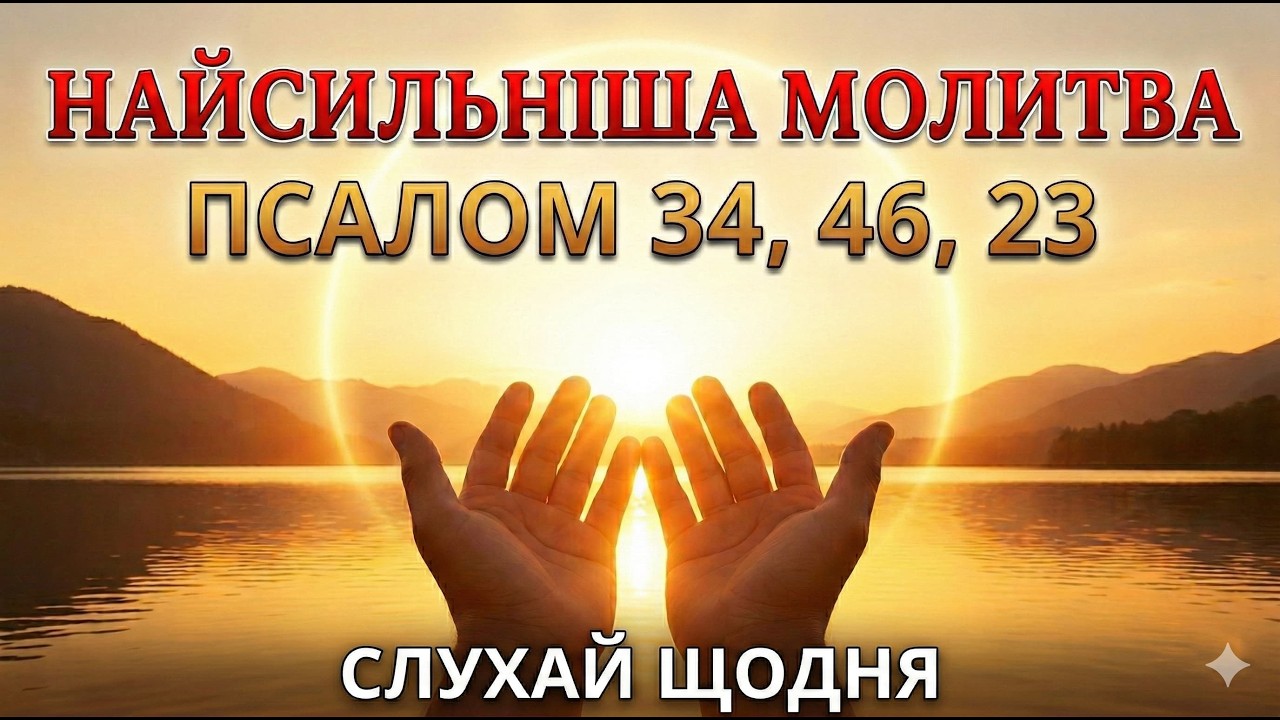 Слухай це, коли здається, що сил більше немає...🙏Псалом 46!
