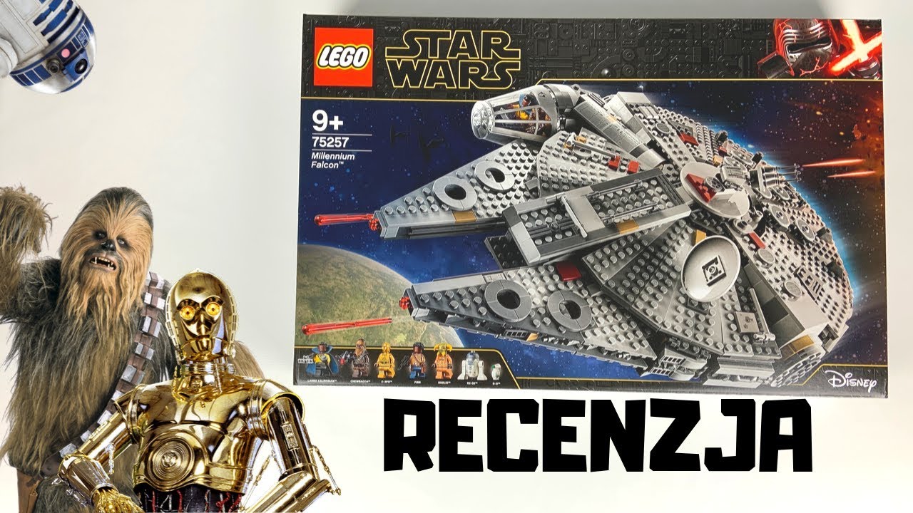 LEGO STAR WARS 75257 - SOK&Oacute;Ł MILLENIUM - RECENZJA