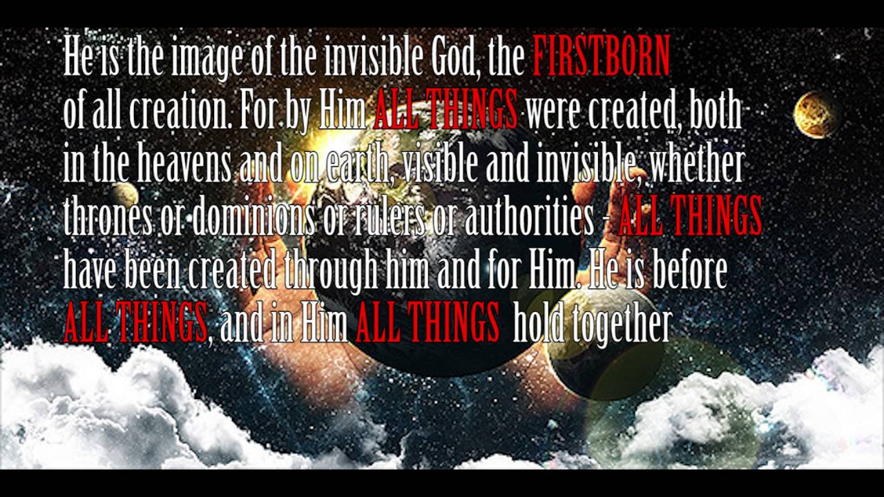 Jesus the Firstborn of all creation! Answering a Jehovah Witness objection.