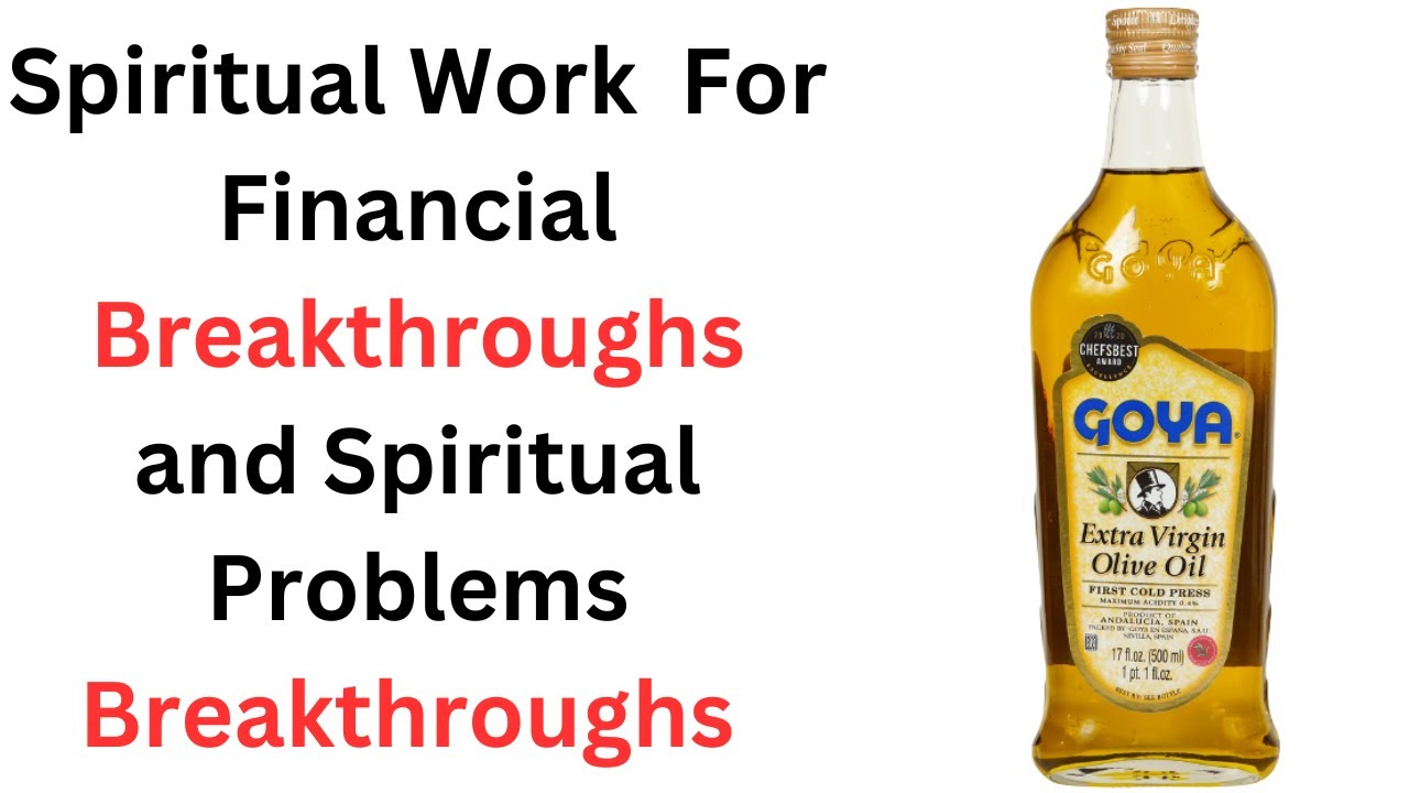 Spiritual Work  For Financial Breakthroughs and Spiritual Problems Breakthroughs
