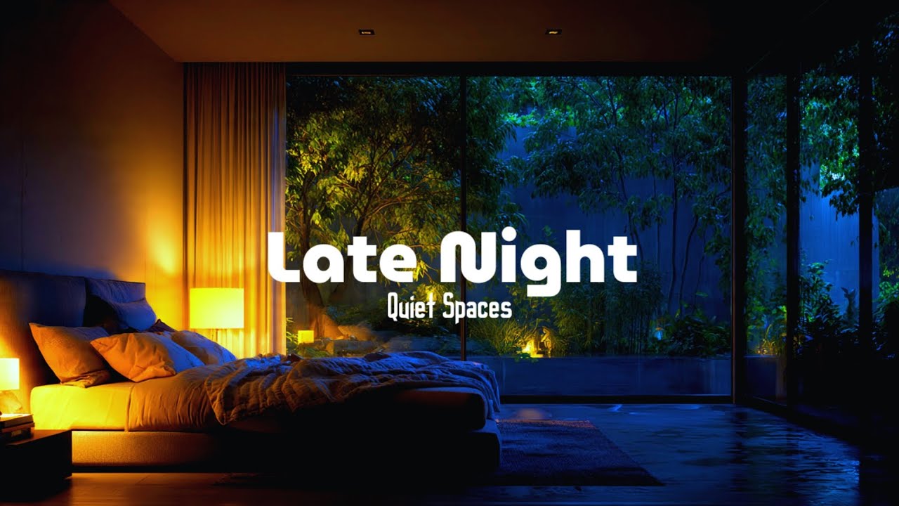 LATE NIGHT – Quiet Spaces 🌙 | Calm Ambient Music for Focus, Sleep & Relax
