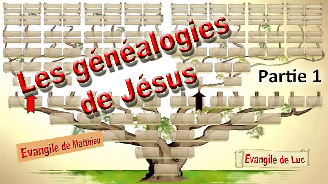 Les généalogies de Jésus - Partie 1