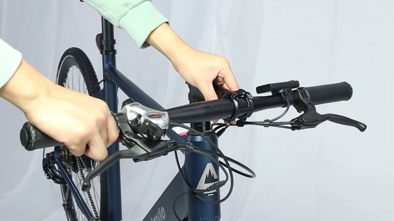 Accolmile XL06 700C Blue Road eBike 250w 10.5ah Hidden battery Design , Unpacking & Loading Guide