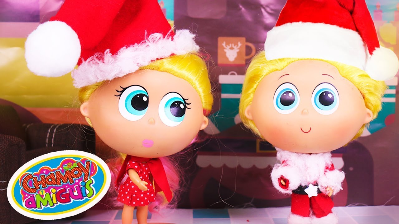 CHAMOY y AMIGUIS organizan una POSADA NAVIDEÑA y conocen a SANTA CLAUS!- Juguetes Fantásticos