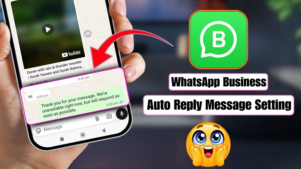 Настройка автоматического ответа в WhatsApp Business | Учебное пособие по автоматическому ответу ...