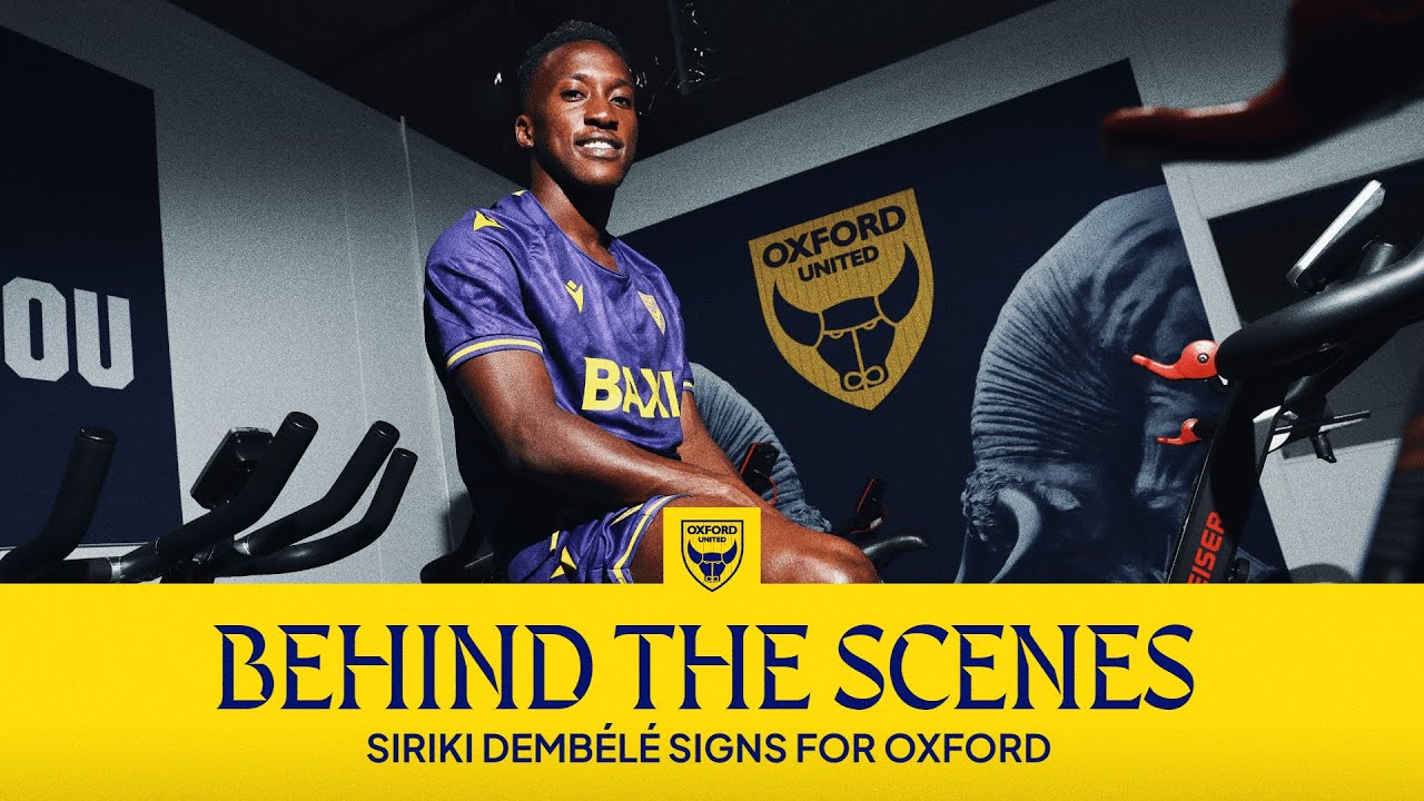 Behind-The-Scenes With Siriki Dembélé At Oxford United