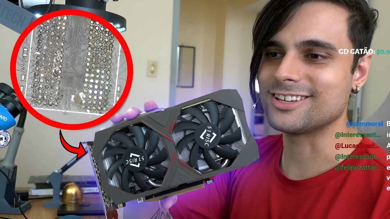 51 RISCOS? Reparo RTX 2060 DO ALIEXPRESS!