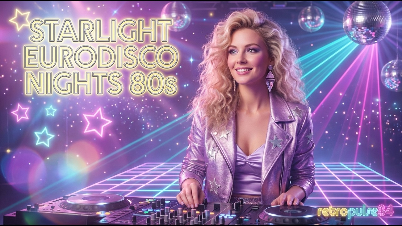⭐ Starlight EuroDisco Nights 80s — Modern Talking Style Mix (1 Hour)_Retropulse84