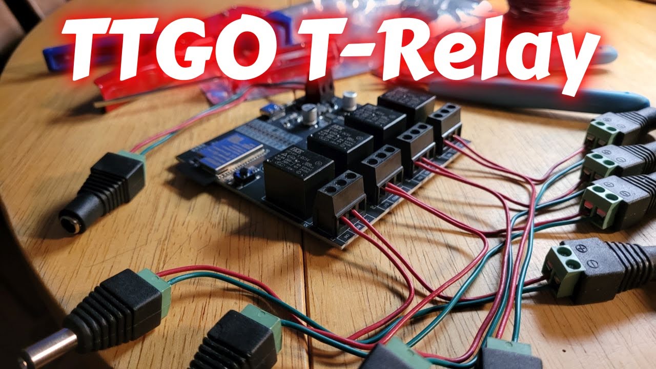 LilyGo TTGO T Relay ESP32 Relay Board