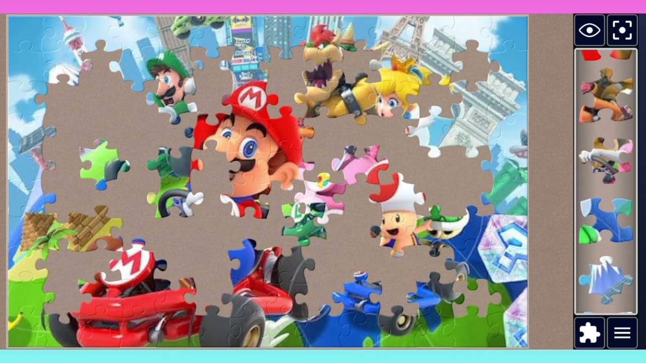 Mario and his gang The Race We Never Forgot 🏁🥺🧩❣️💝#jigsawpuzzle #puzzlecraftsstudio