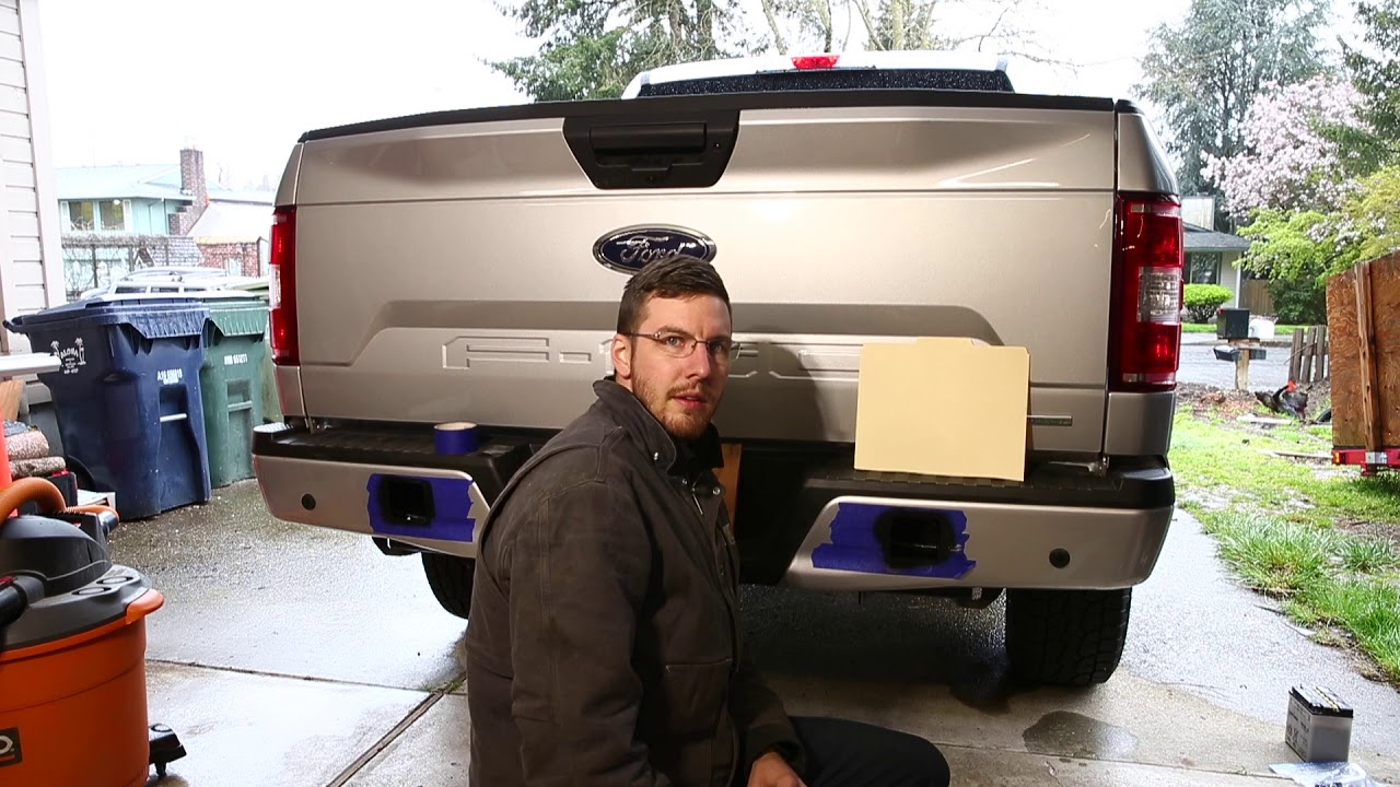 Крепление дополнительного заднего фонаря для F150