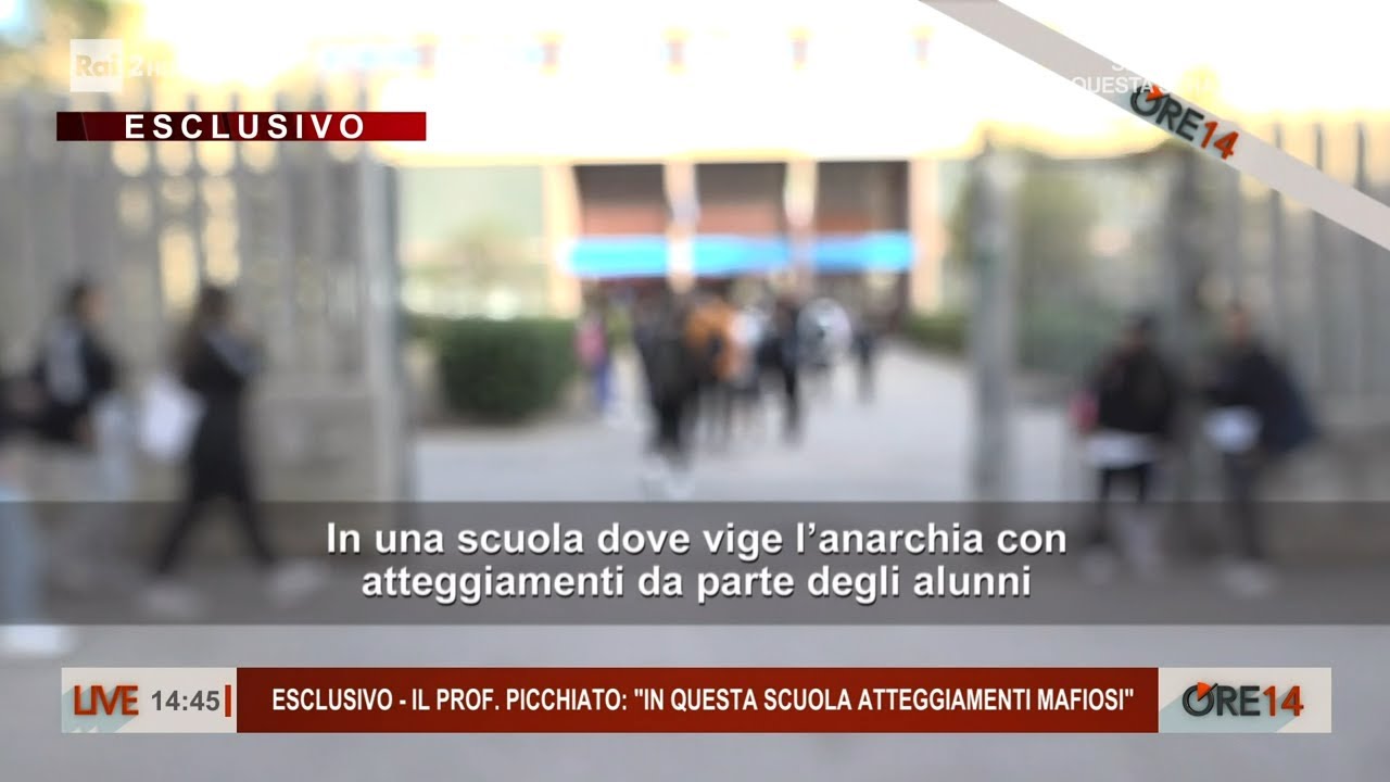 Le parole del prof. picchiato a scuola per aver messo una nota a studentessa - Ore 14 del 06/10/2022