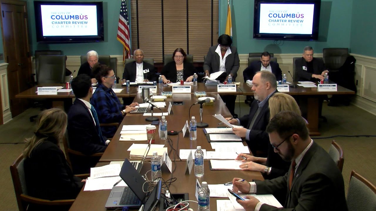 Columbus Charter Review Committee  1/5/17