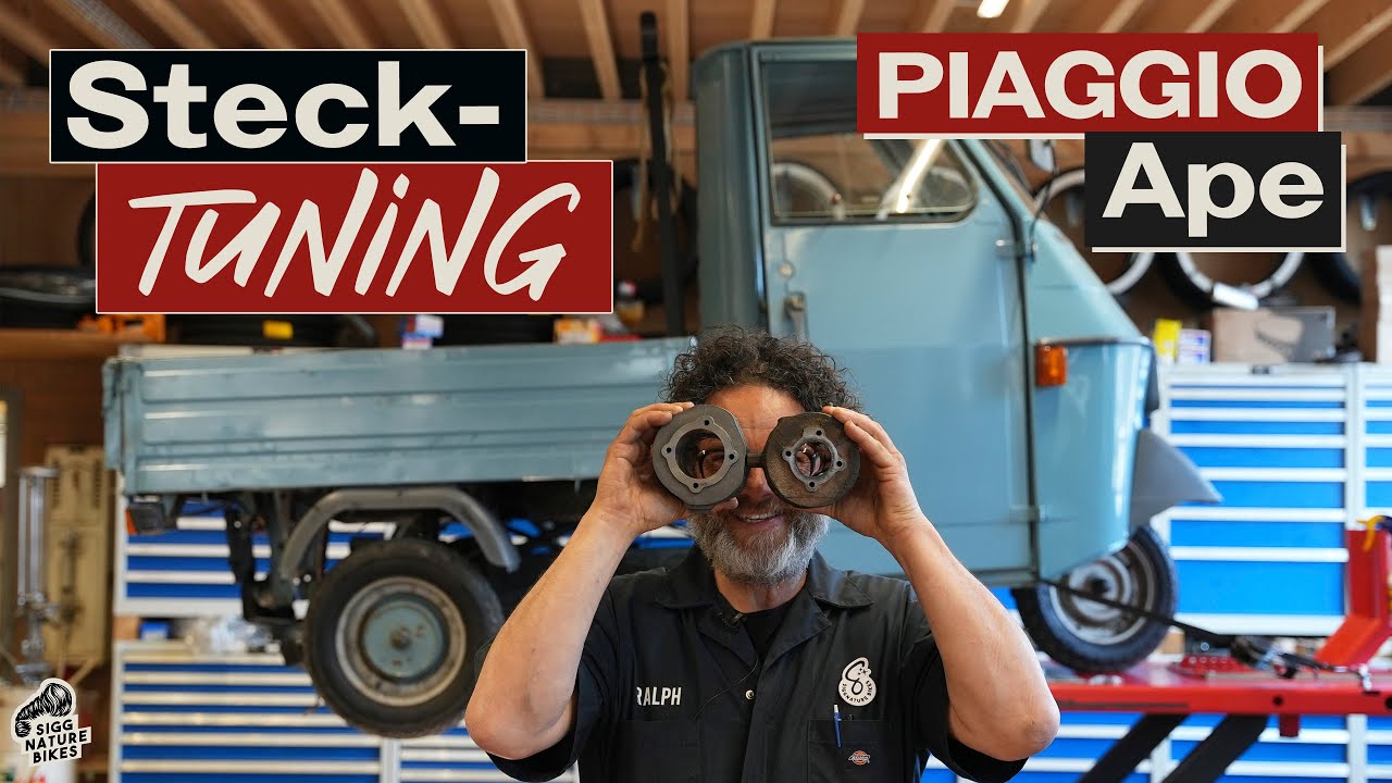 Zack! Doppelte Leistung | Piaggio APE Stecktuning