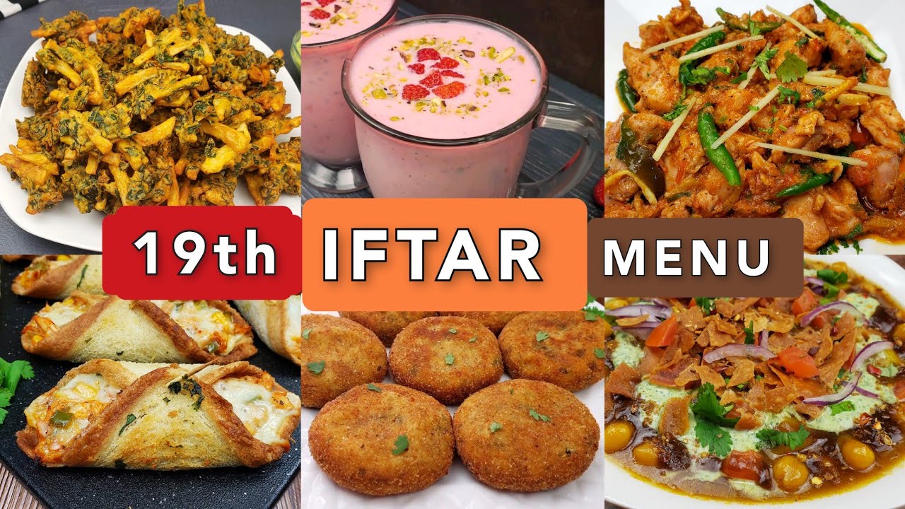 Iftar Recipes Try Something Easy for 19th Iftar ❗️Ramadan Iftar Menu By Aqsa's Cuisine, Chaat, Kabab