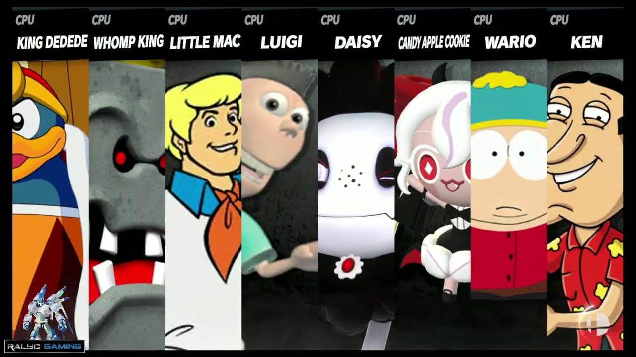 Dedede vs Whomp vs Fred vs Sheen vs Vampire Sunflower vs Candy Apple Cookie vs Cartman vs Quagmire