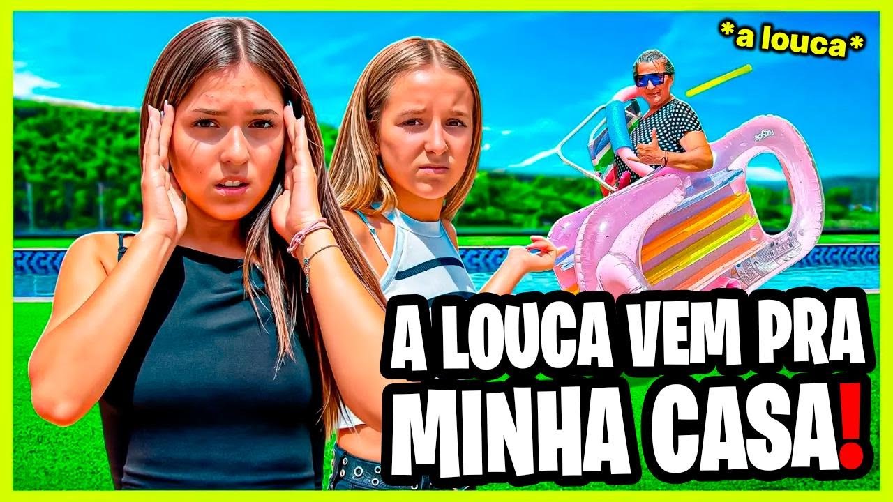 A doida veio na minha casa... Nem acreditei no que rolou!