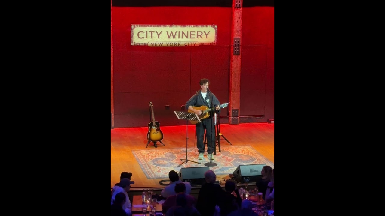 Stephan Jenkins of Third Eye Blind &mdash; Intimate Acoustic Performance Live at City Winery NYC &mdash; 1/18/25