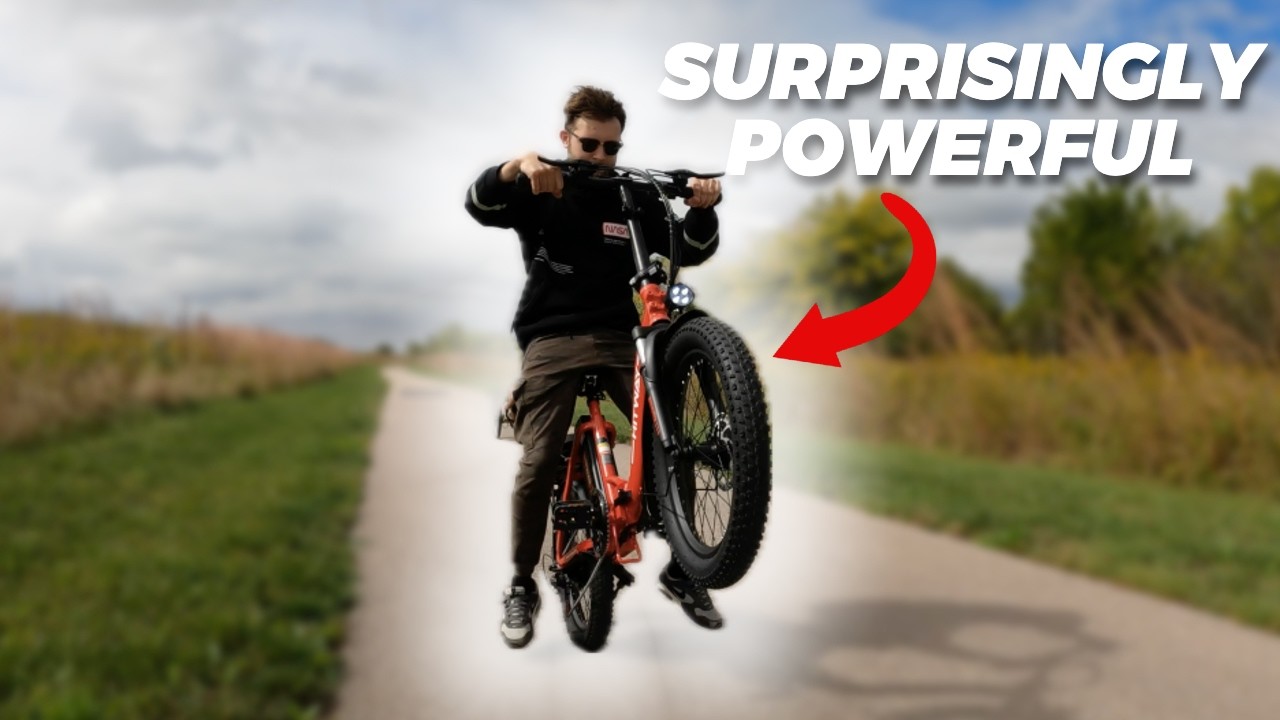 This Folding E-Bike is Surprisingly Powerful! - Hitway BK6M Unboxing And Review