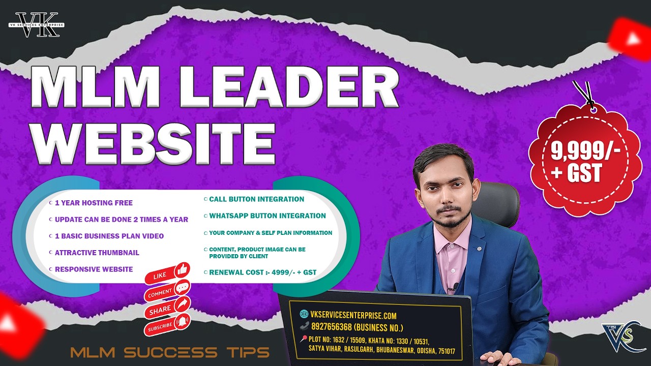 Are you MLM Leader? Get MLM Leader Website Today