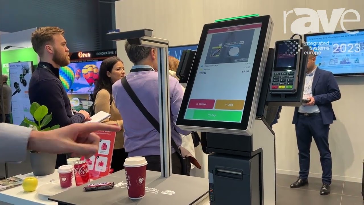 ISE 2023: Advantech Demos Autocanteen AI-Powered Self-Checkout Solution