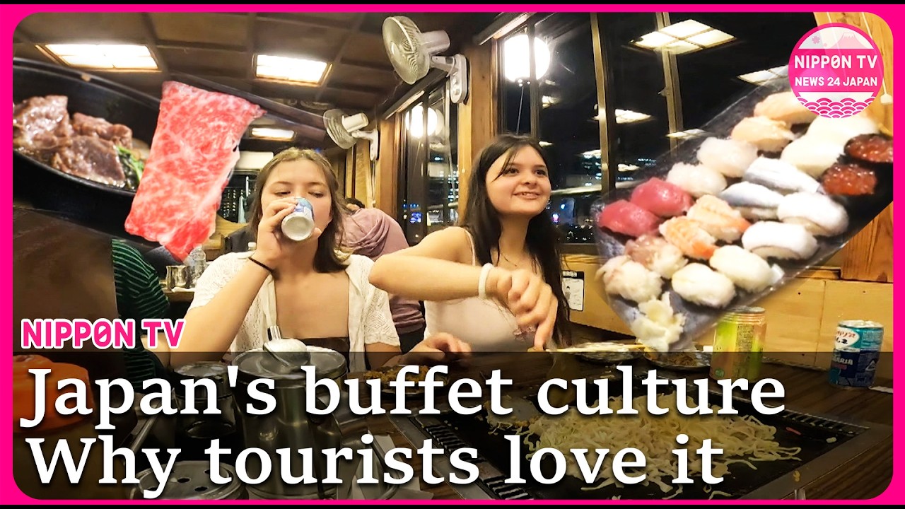 What amazes foreign tourists about Japan's All-You-Can-Eat experience