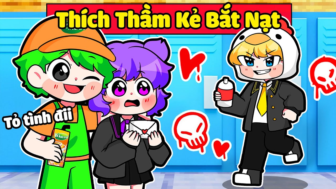 NABEE BẤT NGỜ TH&Iacute;CH THẦM KẺ BẮT NẠT T&Ocirc; G&Agrave; V&Agrave; ĐƯỢC YOMOST GI&Uacute;P ĐỠ TRONG MINECRAFT 🤭😜