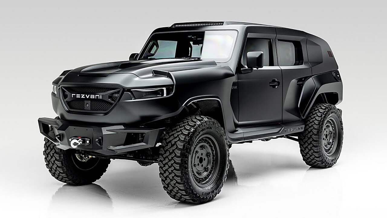 Rezvani TANK Military Edition: пуленепробиваемый зверь стоимостью 259 000 долларов с 1000 HP!