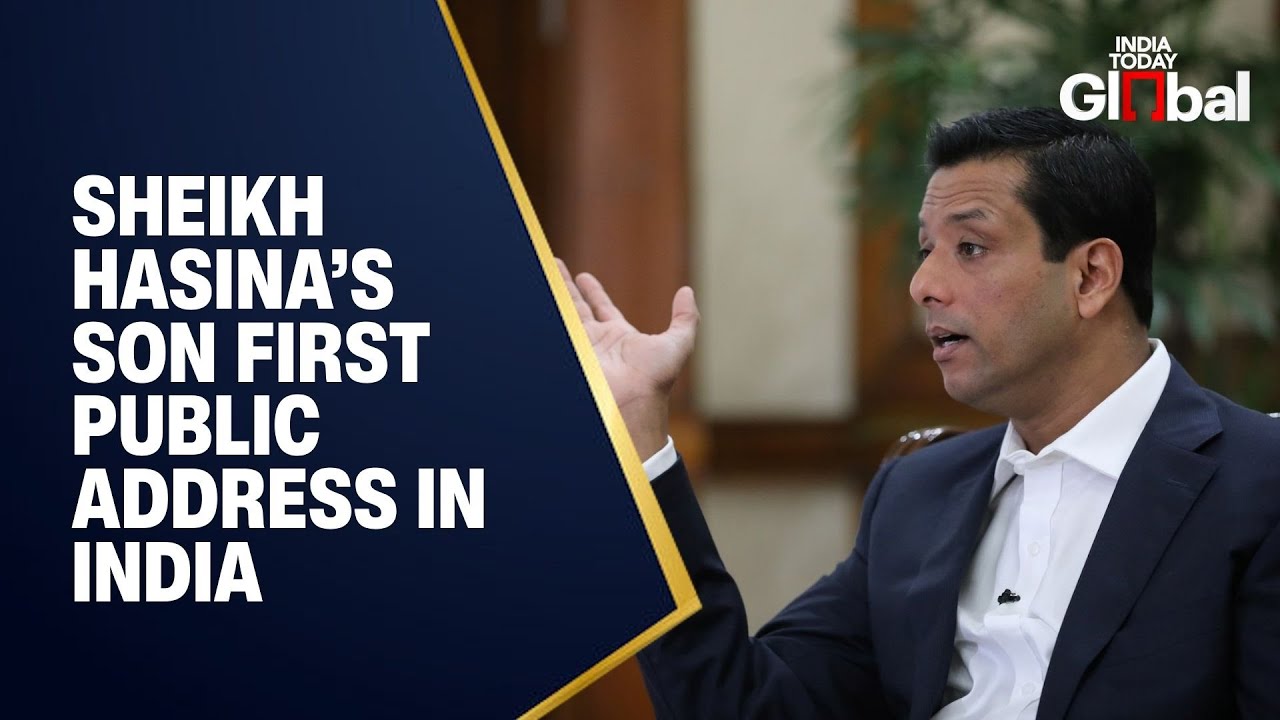 Sheikh Hasina’s Son Sajeeb Wazed Joy’s First Public Address in India | Kolkata