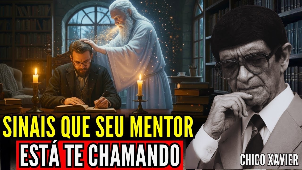 Chico Xavier Revela: Seu Mentor Espiritual Está Falando com Você – Mas Você Não Percebe