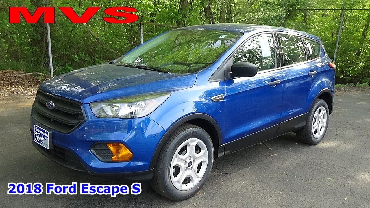 MVS - 2018 Ford Escape S