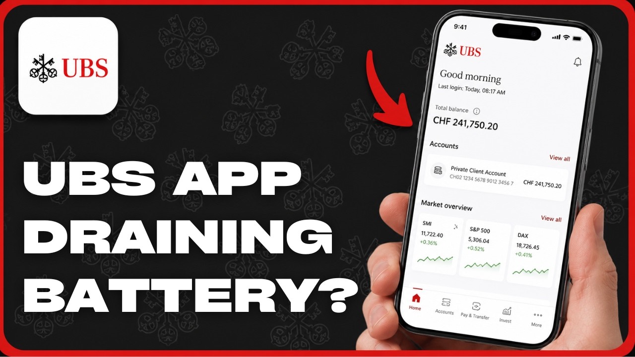 How to Fix UBS Mobile Banking App Draining iPhone Battery (2026)