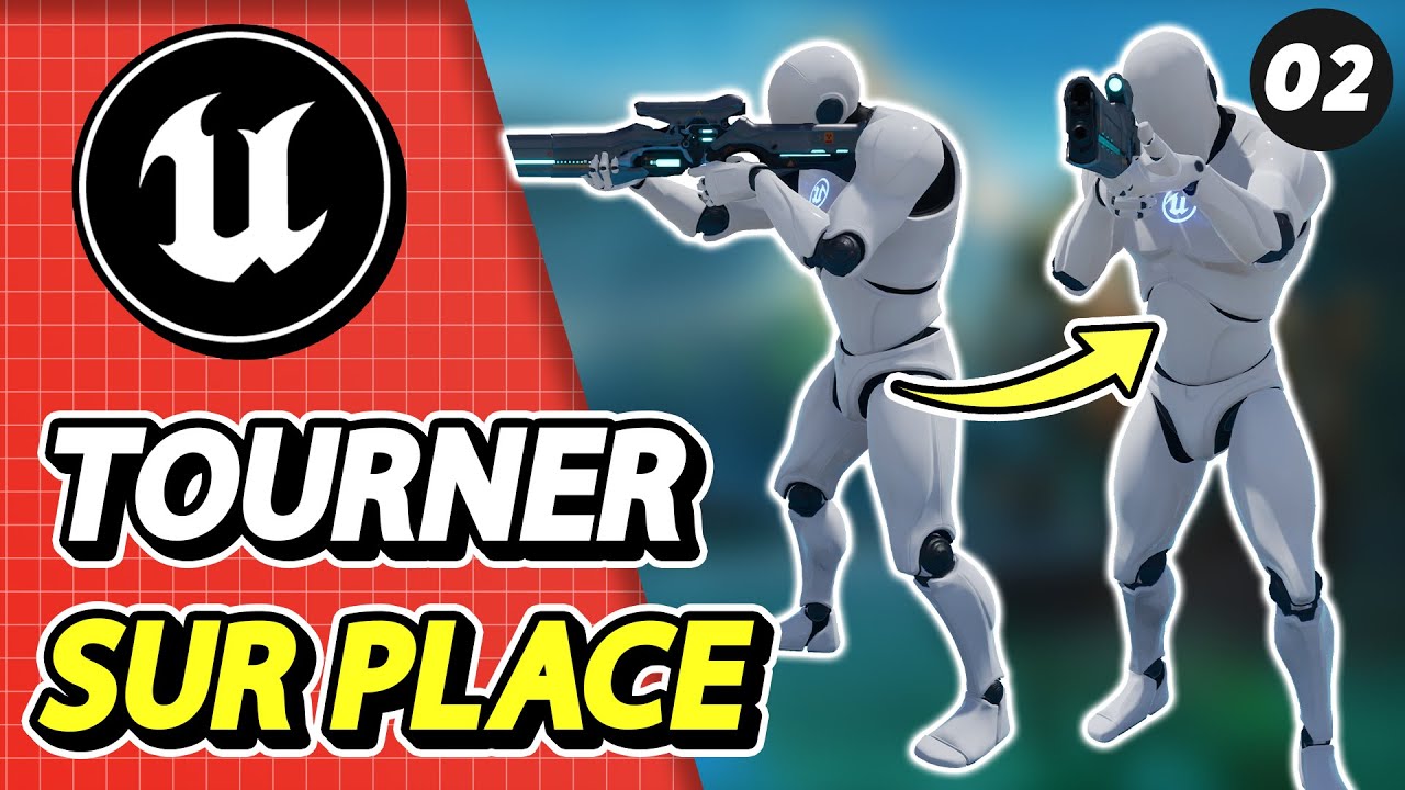 ANIMER un PERSO : TOURNER sur PLACE | Unreal Engine Formation Gratuite