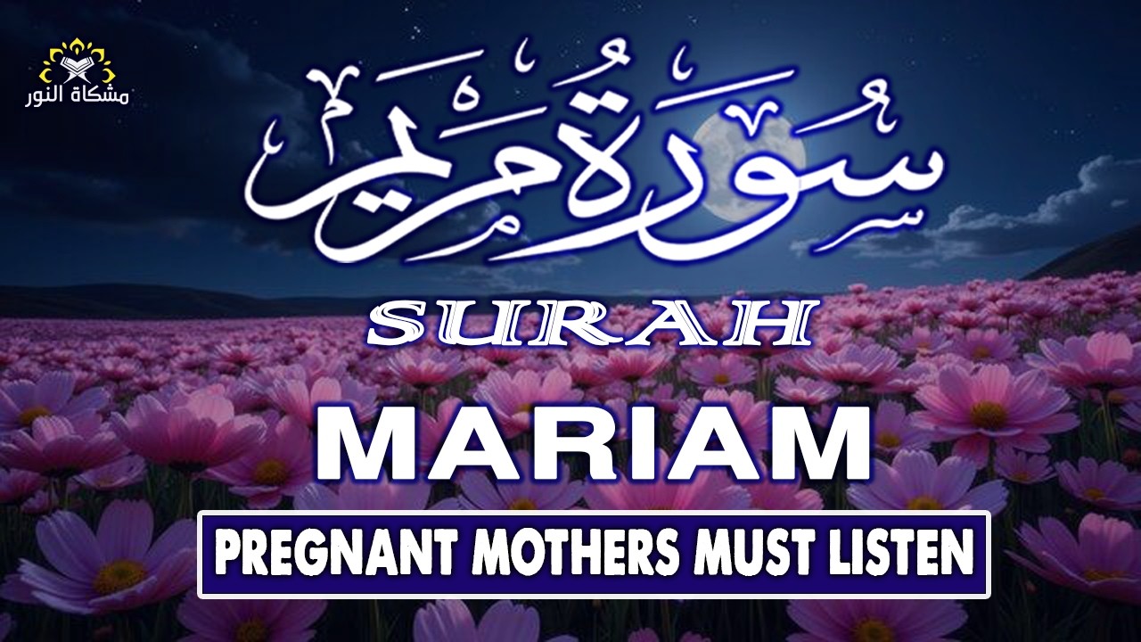 Surah Maryam 💖 | The Miracle of Creation | Baby in Mother’s Womb | Heart Touching Recitation