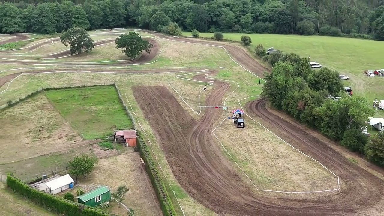 13/07/2025 Motocrós para el campeonato de Asturias Ubicación del circuito de Arlos llanera Asturias