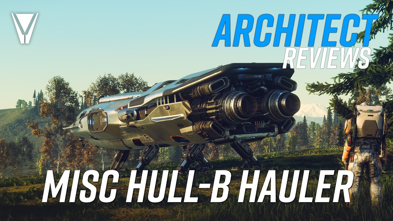 Архитектор оценивает грузовик Hull B &mdash; Star Citizen