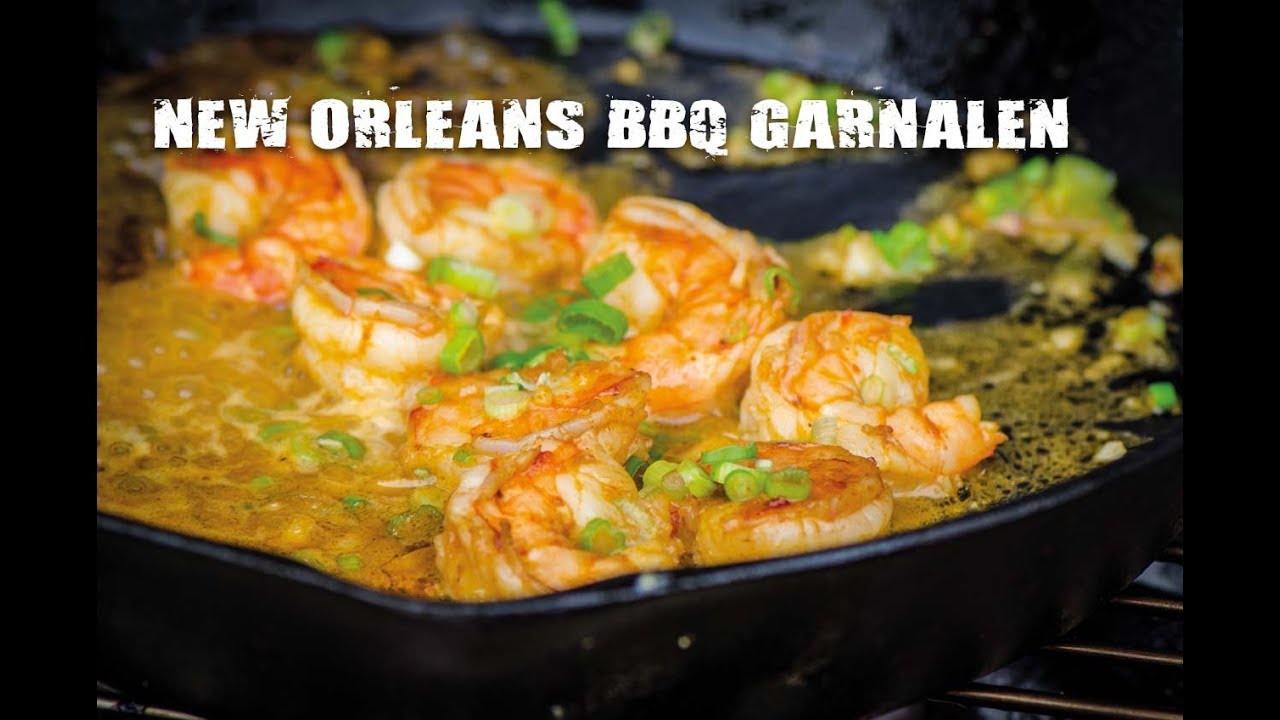 New Orleans BBQ garnalen | Fire&Food TV