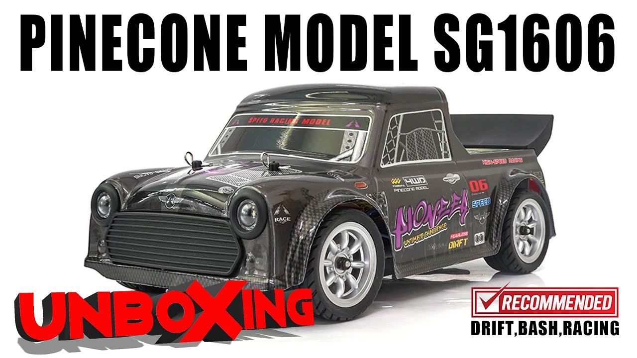 UNBOXING | MINI RC SIAP BUAT BALAP DAN BASHING YA CUMA INI | PINECONE MODELSG1606