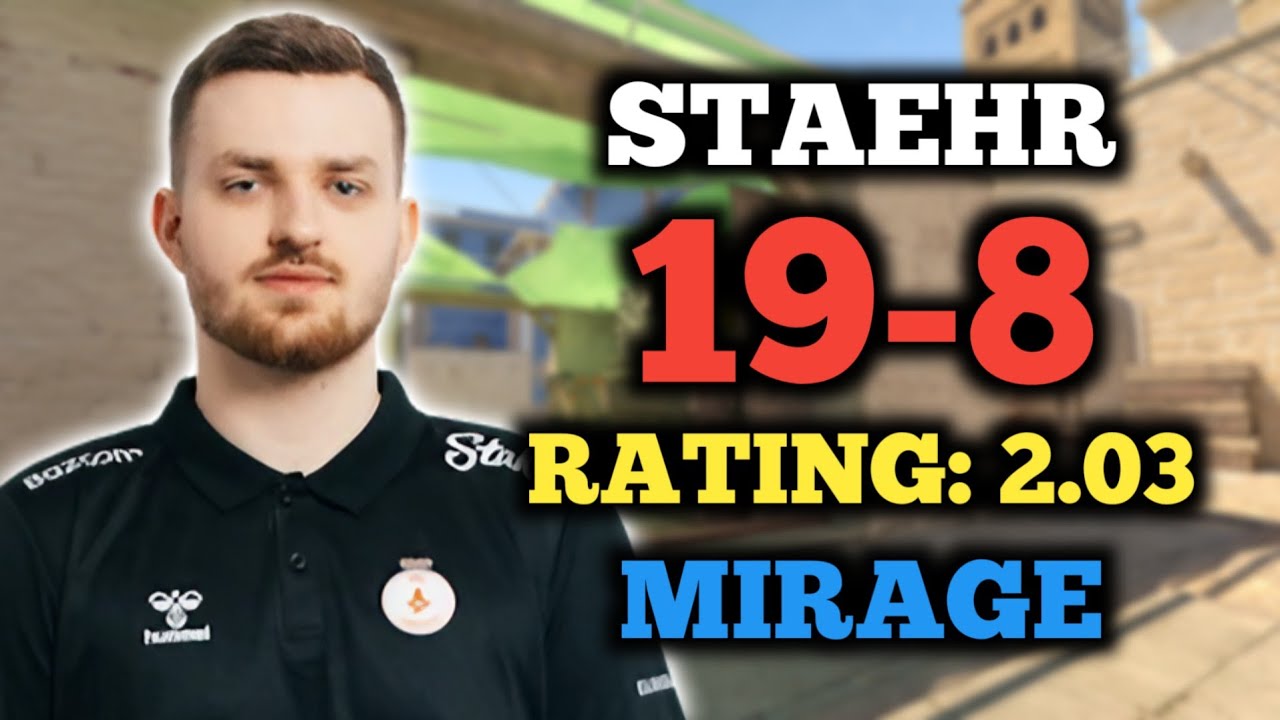 STAEHR (19-8) ASTRALIS vs FUT (MIRAGE) ESL PRO LEAGUE SEASON 23 STAGE 1