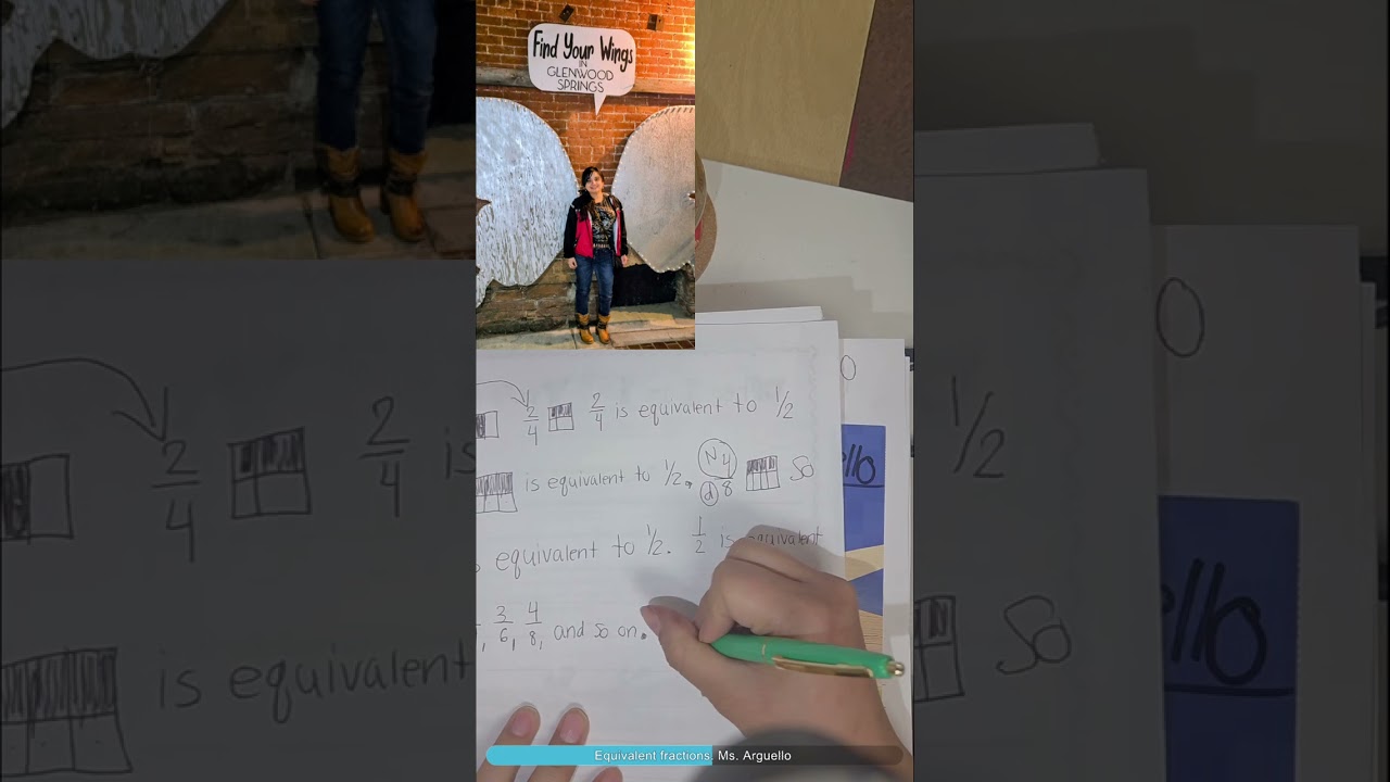 Equivalent fractions 