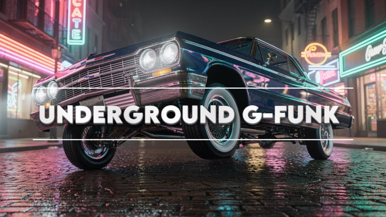 UNDERGROUND WEST COAST G-FUNK GANGSTA 🔥 90s Street Rap, Cali Lowrider Classics