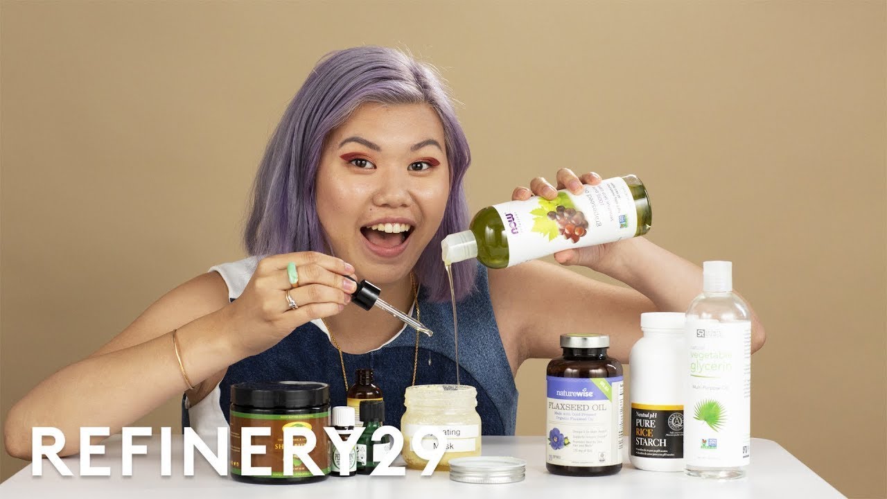 I Made This DIY Pastel Haircare Routine At Home | Beauty With Mi | Refinery29