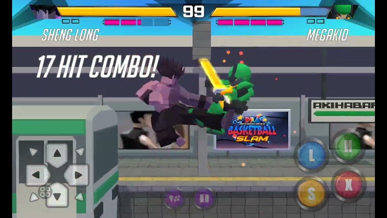 Vita Fighters: Sheng Long Death Combo