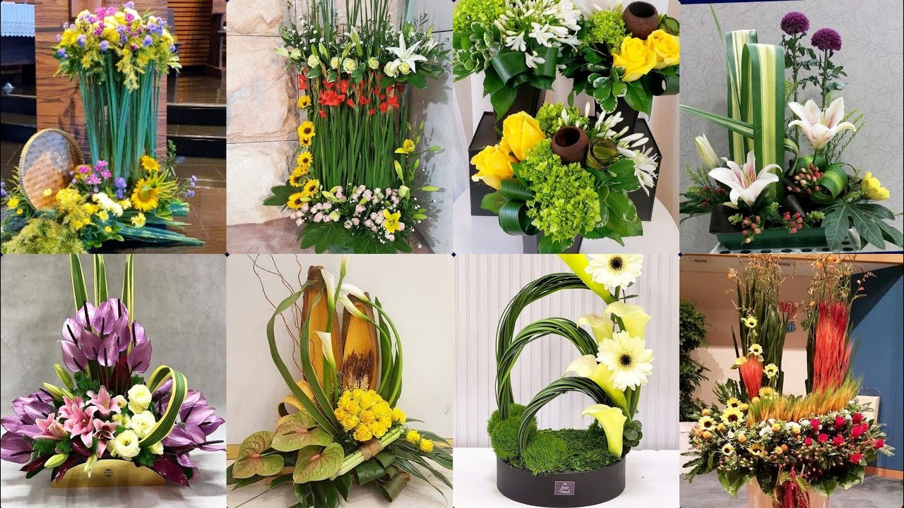 most beautiful ikebana floral Japanese flower arrangement ideas