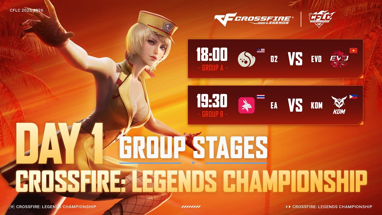 [PH] CrossFire: Legends Championship Group Stage - Week 1 Day 1