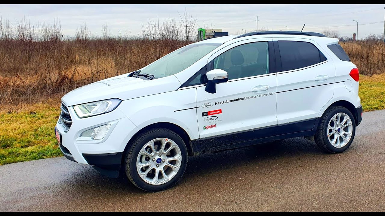 Test cu ultimul Ford EcoSport de Craiova! 1.0 EcoBoost 125 CP Titanium MY2022