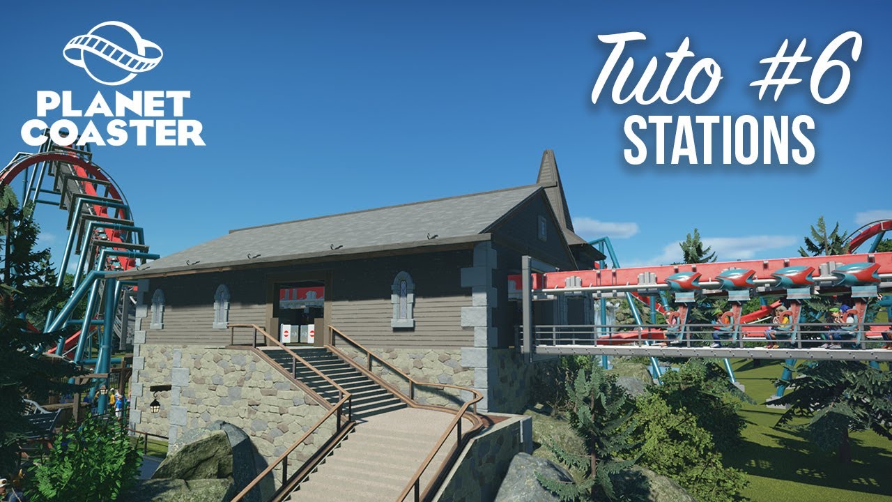 Comment construire une bonne station de coaster ? – Tuto #6 - Planet Coaster Academy