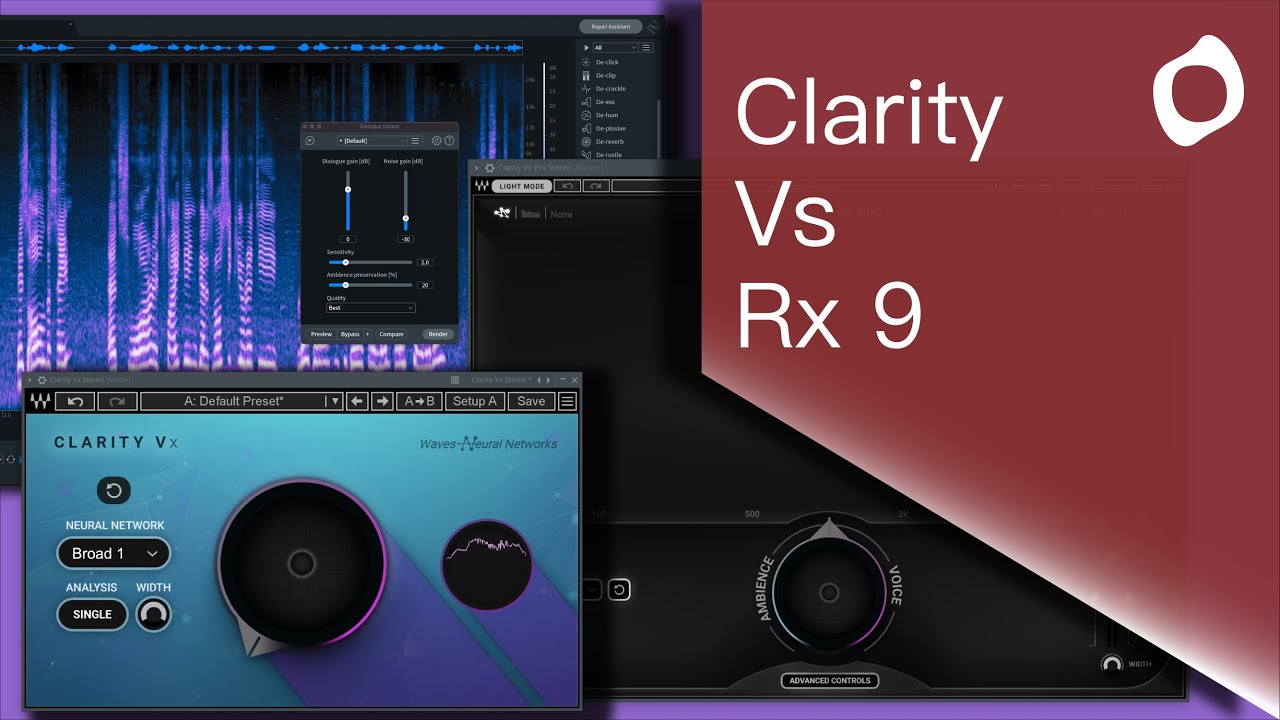 Clarity Vx vs Clarity Vx Pro vs Rx 9 (WITH 4 EXAMPLES)