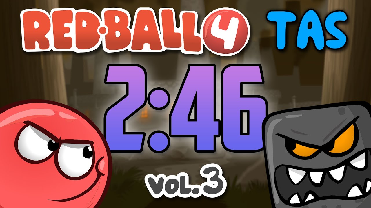 Red Ball 4 Volume 3 Any% TAS in 2:46.200